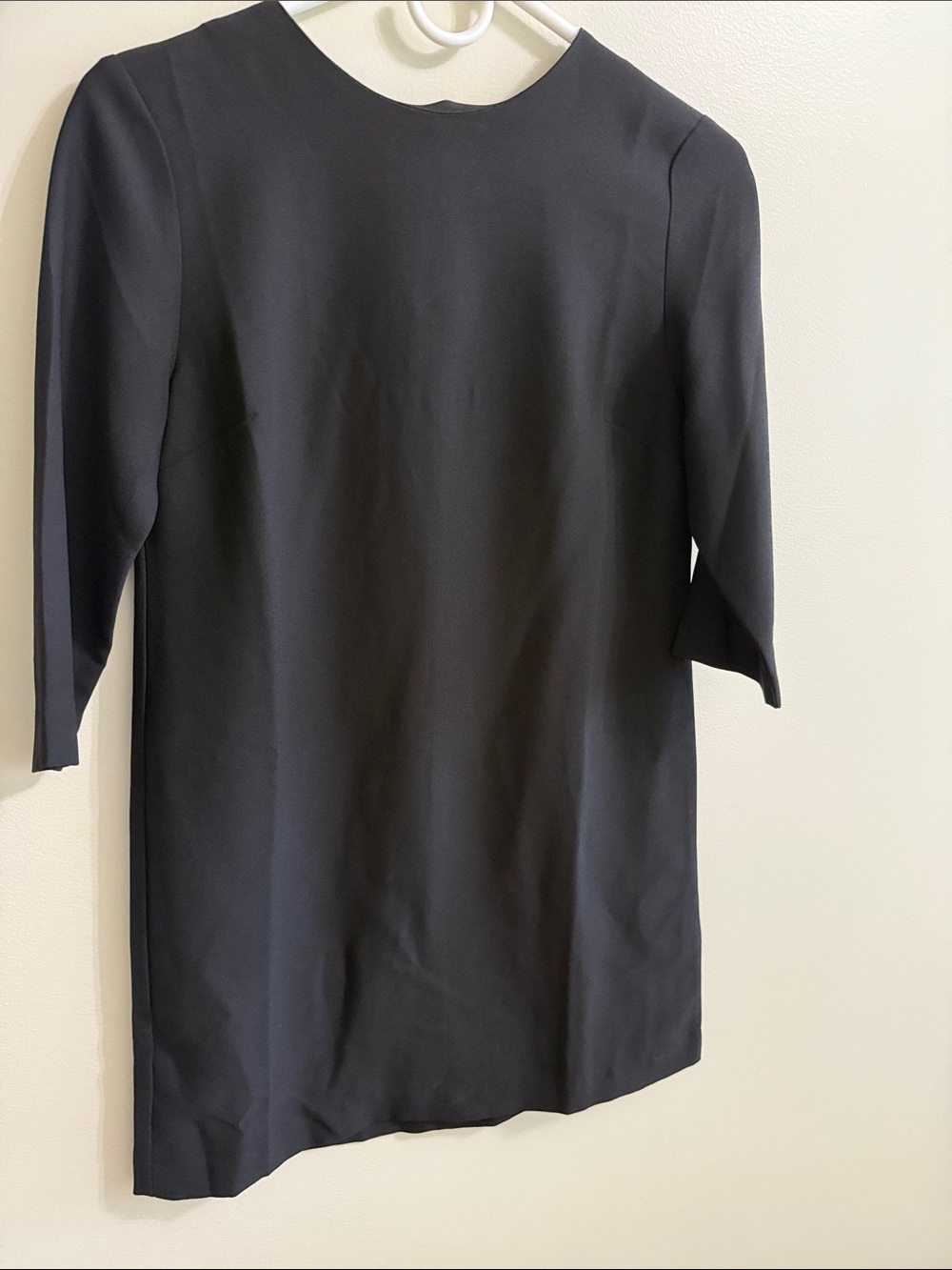 Banana Republic Black Boat-Neck Tunic Top